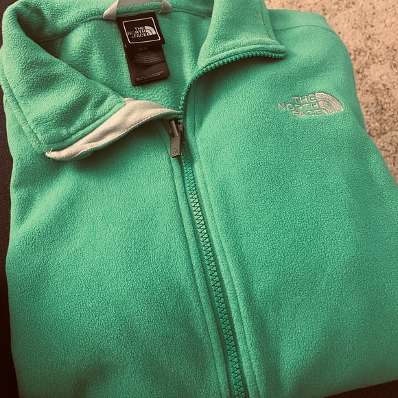 Full-Zip Jacket The North Face Green Torquoise - Picture 2 of 2